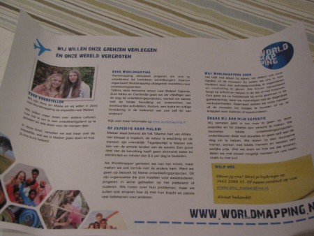 Onze persoonlijke sponsorbrief