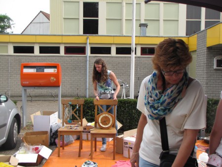 Ook Mieke is druk bezig